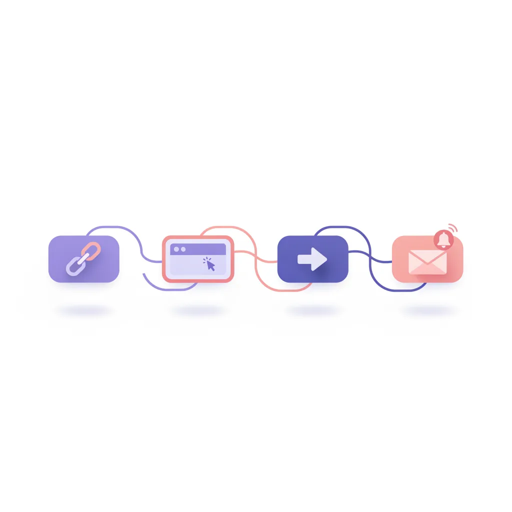Step-by-step illustration of how to send an anonymous message