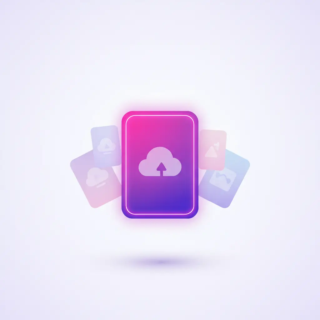 Cards representing the best anonymous message websites with the top pick highlighted