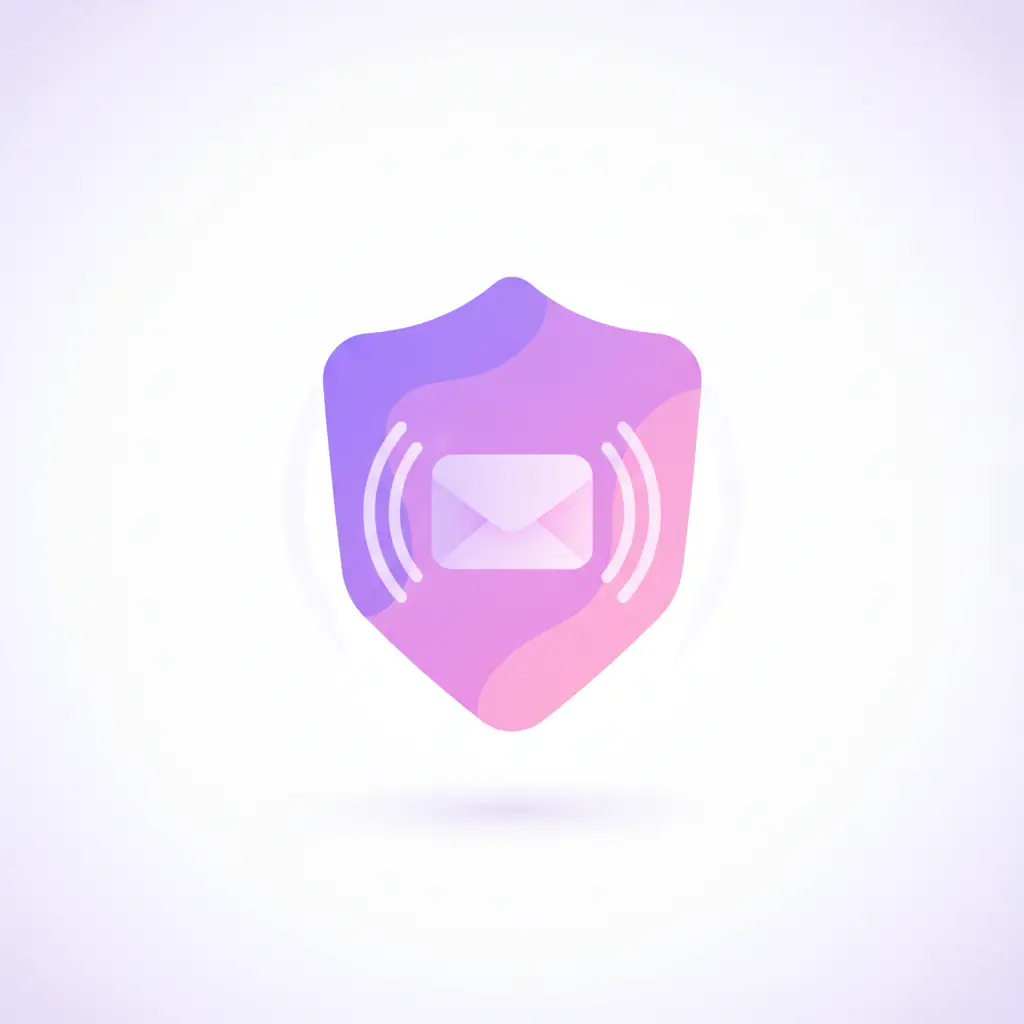 A shield protecting sender identity on a messaging website